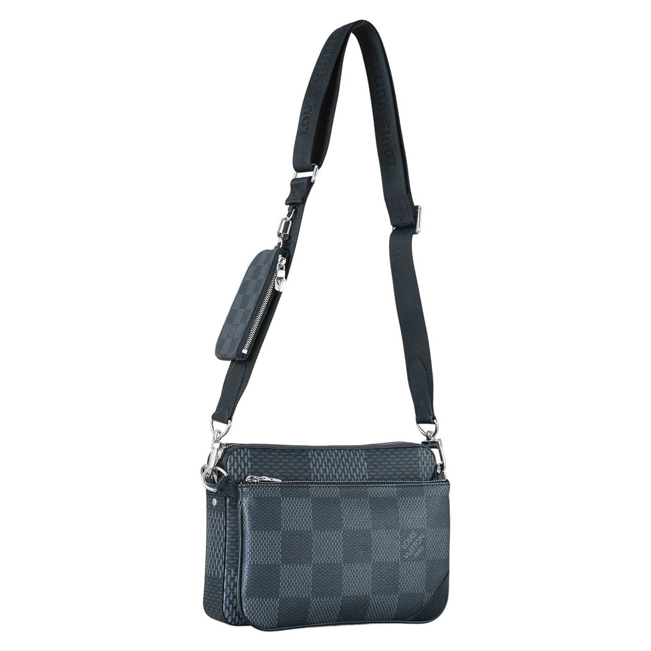 LOUIS VUITTON(USED)루이비통 N50017 다미에 그라피트 트리오 메신저백